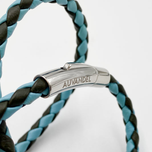 2BRAIDED leather strap