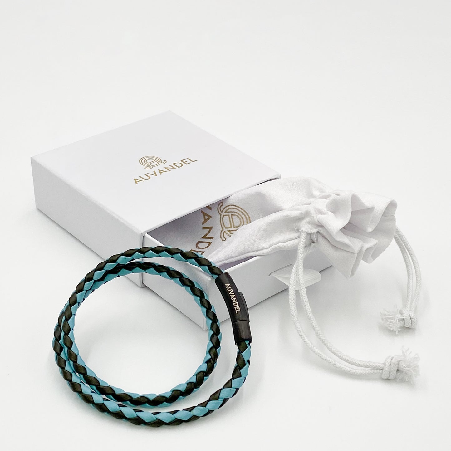 2BRAIDED leather strap