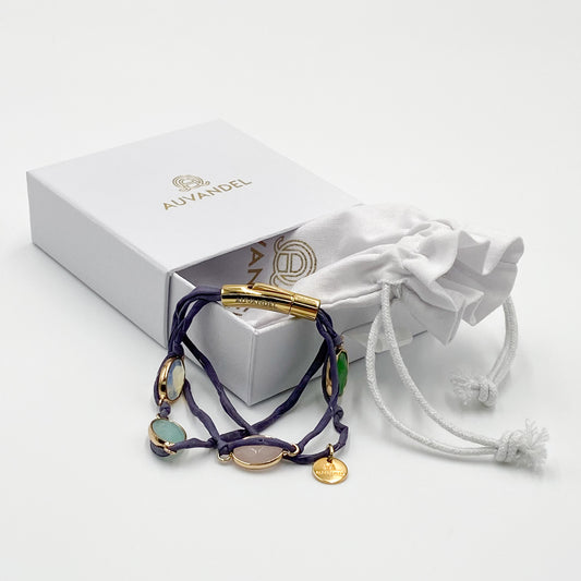 STELLA Seidenarmband