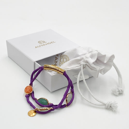 STELLA Seidenarmband