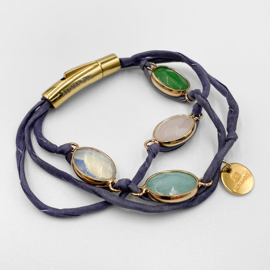STELLA Seidenarmband